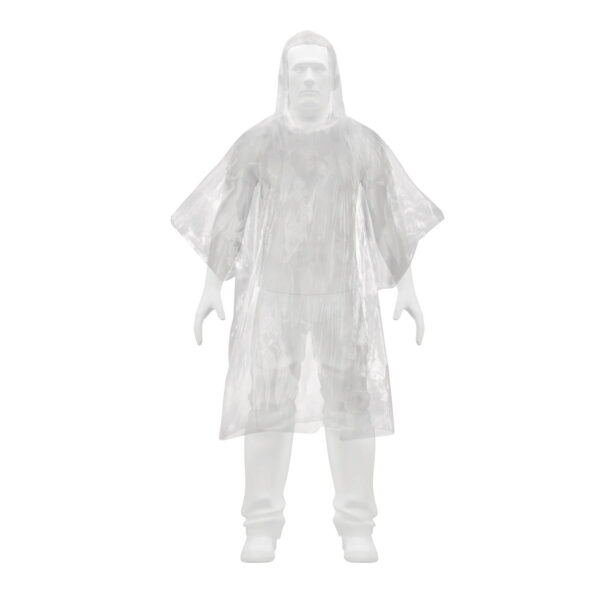 Poncho Ocapamanga Desechable De Poliatileno Pretul 27089