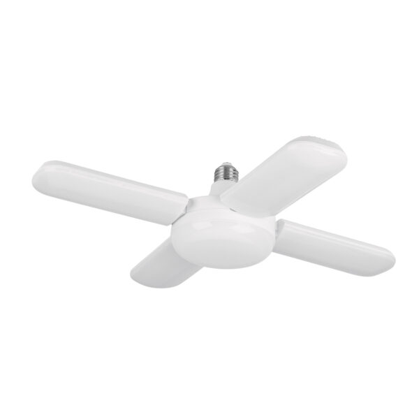 Lampara De Led 40W Tipo Ventilador 4 Aspas Ajustables Volteck 26125