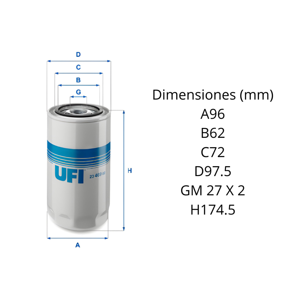 Filtro Ufi 23.469.00