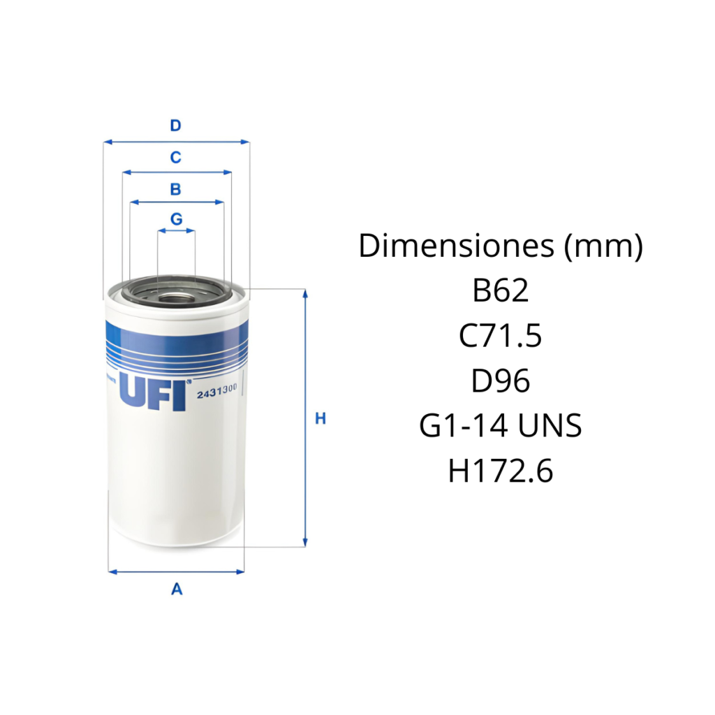 Filtro Ufi 24.313.00