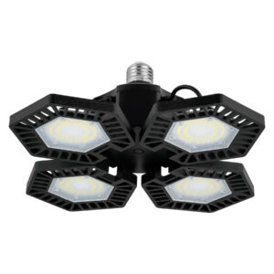 Luminario De Led 100 W Aluminio Con 4 Paneles Abatibles 46588