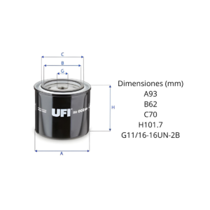 Filtro Ufi 29.002.00: imagen 2