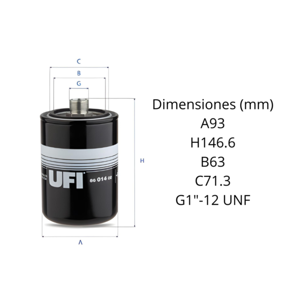 Filtro Ufi 86.014.00 - Image 2