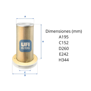 Filtro Ufi 27.034.00: imagen 2
