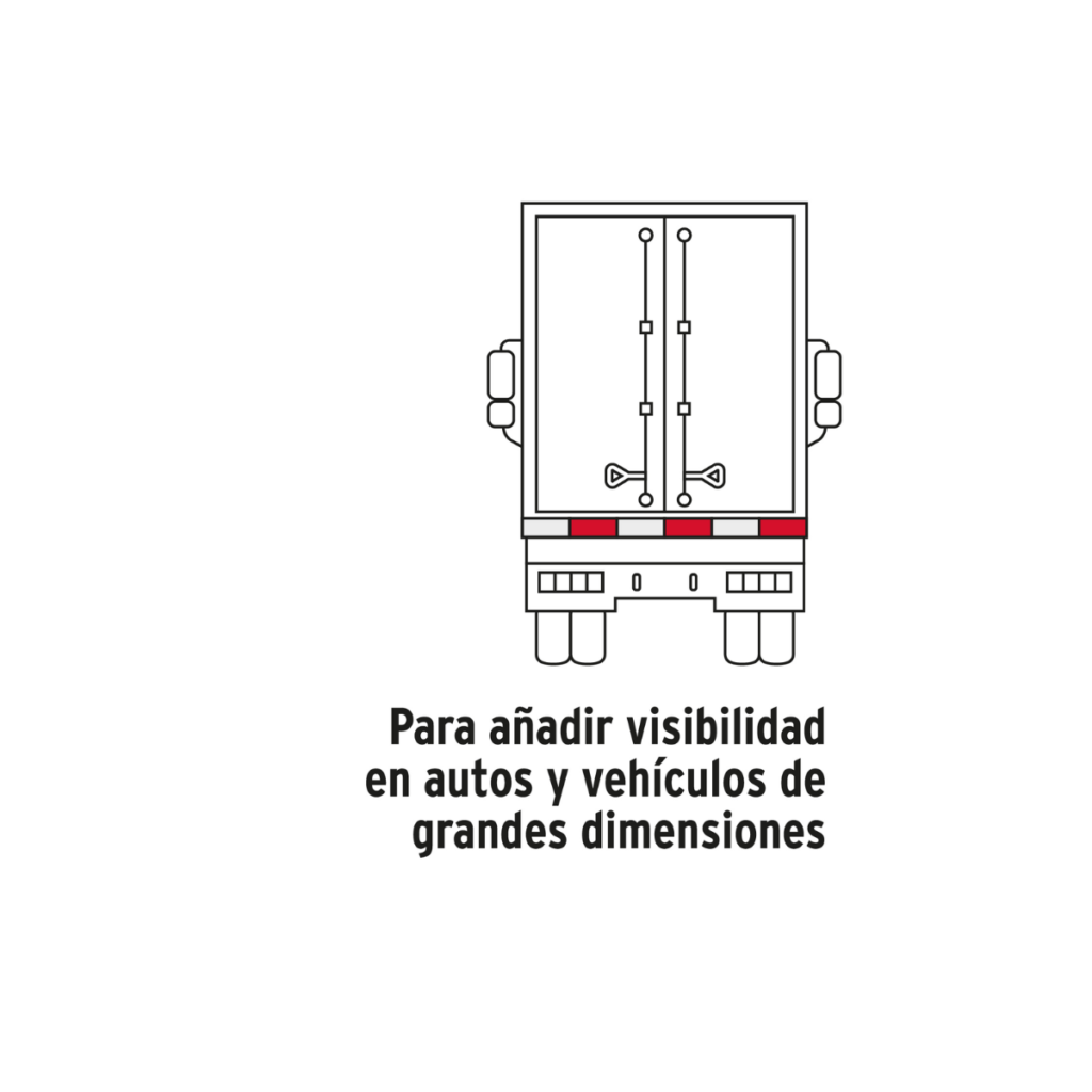Rollo De Cinta Reflejante De Pvc 9M X 2" Truper 101683