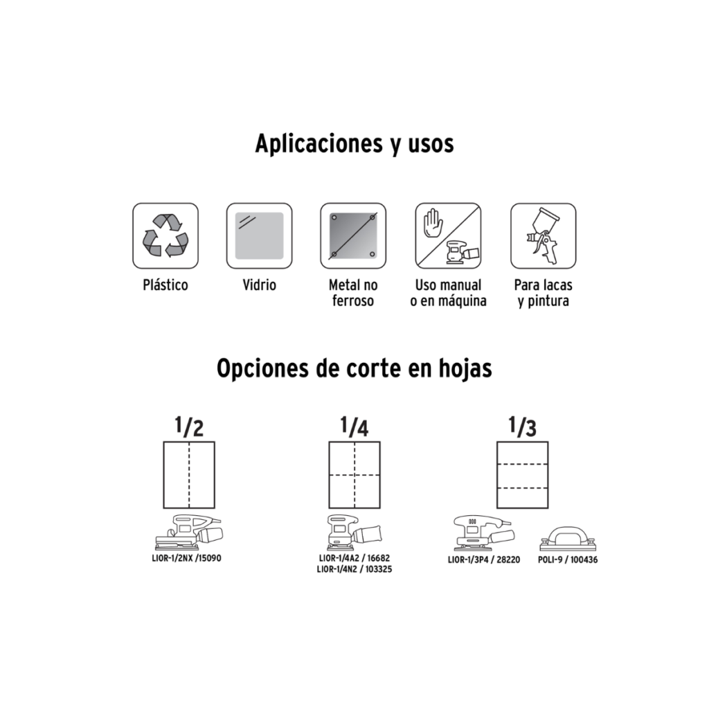 Lija De Agua Grano #120 Truper
