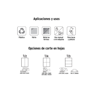 Lija De Agua Grano #120 Truper: imagen 3