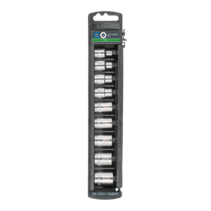 Juego De 9 Dados Cuadro 3/8 Torx
