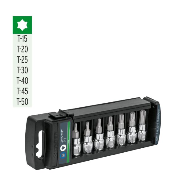 Juego De 7 Dados Cuadro 3/8 Punta Torx - Image 4
