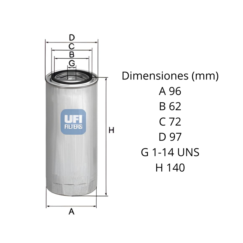 Filtro Ufi 24.310.00