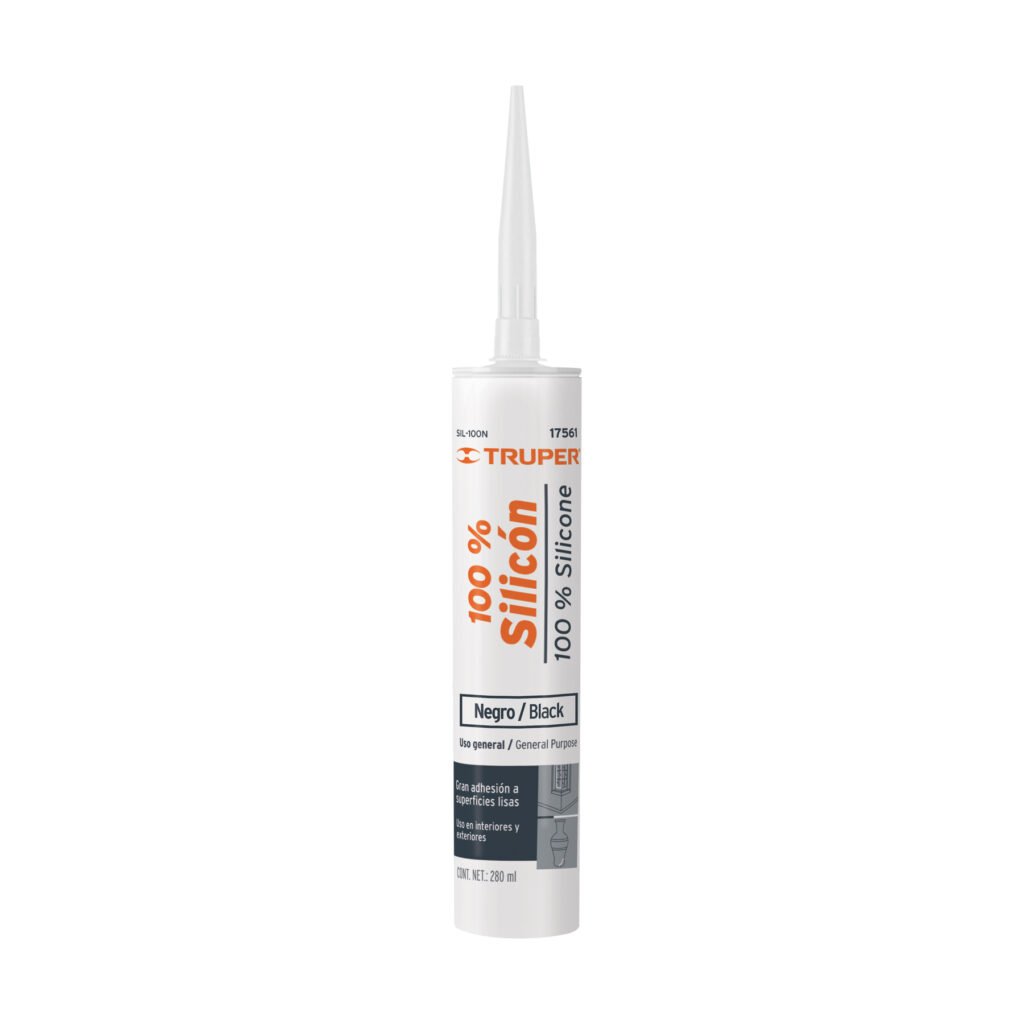 Silicon Negro Truper Multiusos 280 ML 17561
