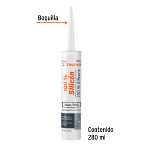 Silicon Negro Truper Multiusos 280 ML 17561: imagen 2