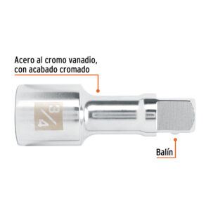 Extension De 4 Para Matraca Para Dados Cuadro 3/4 13902: imagen 2