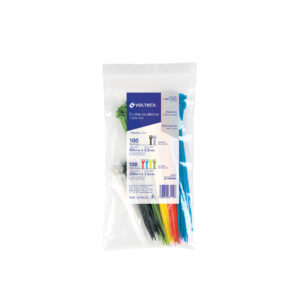 Bolsa De Cinchos Con 200 Pzas Colores Surtidos Volteck 44019