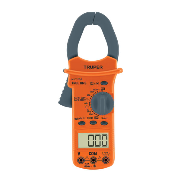 Multimetro Para Mantenimiento Industrial Con Gancho Truper 10404