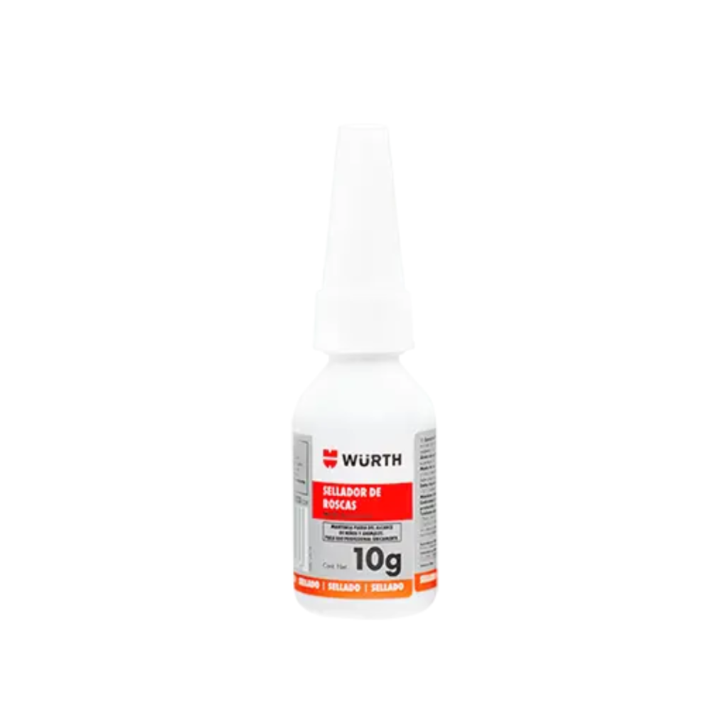 Sellador De Roscas Alta Resistencia Wurth 10G