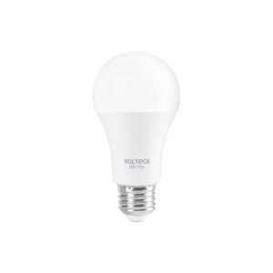 Lampara Led Tipo Bulbo A19 10 W Con Sensor De Luz Volteck 46990