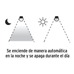 Lampara Led Tipo Bulbo A19 10 W Con Sensor De Luz Volteck 46990: imagen 3