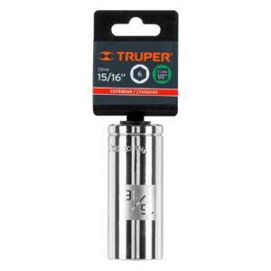 Dado 6 Punta Largo Cuadro 1/2 A 15/16 Truper 13332: imagen 4