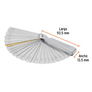 Calibrador De 32 Hojas Std/Mm Truper 14397: imagen 3