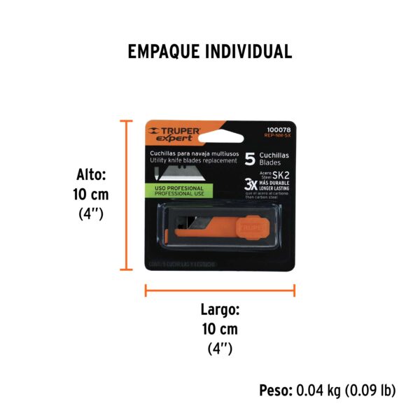 Dispensador Con 5 Cuchillas Para Nv-7X Y Nm-6 Expert Truper 100078 - Image 8