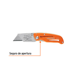 Navaja Abatible 6" Cuerpo De Aluminio Y Acero Inoxidable Truper 101101: imagen 2