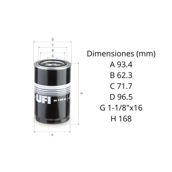 Filtro Ufi 80.146.00 - Image 2