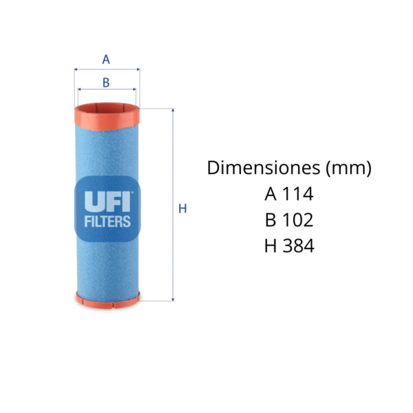Filtro Ufi 27.511.00 - Image 2