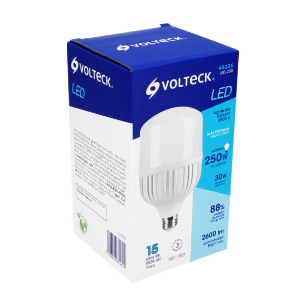 Lampara Foco Led Alta Potencia 30W Luz De Dia Volteck - Image 5