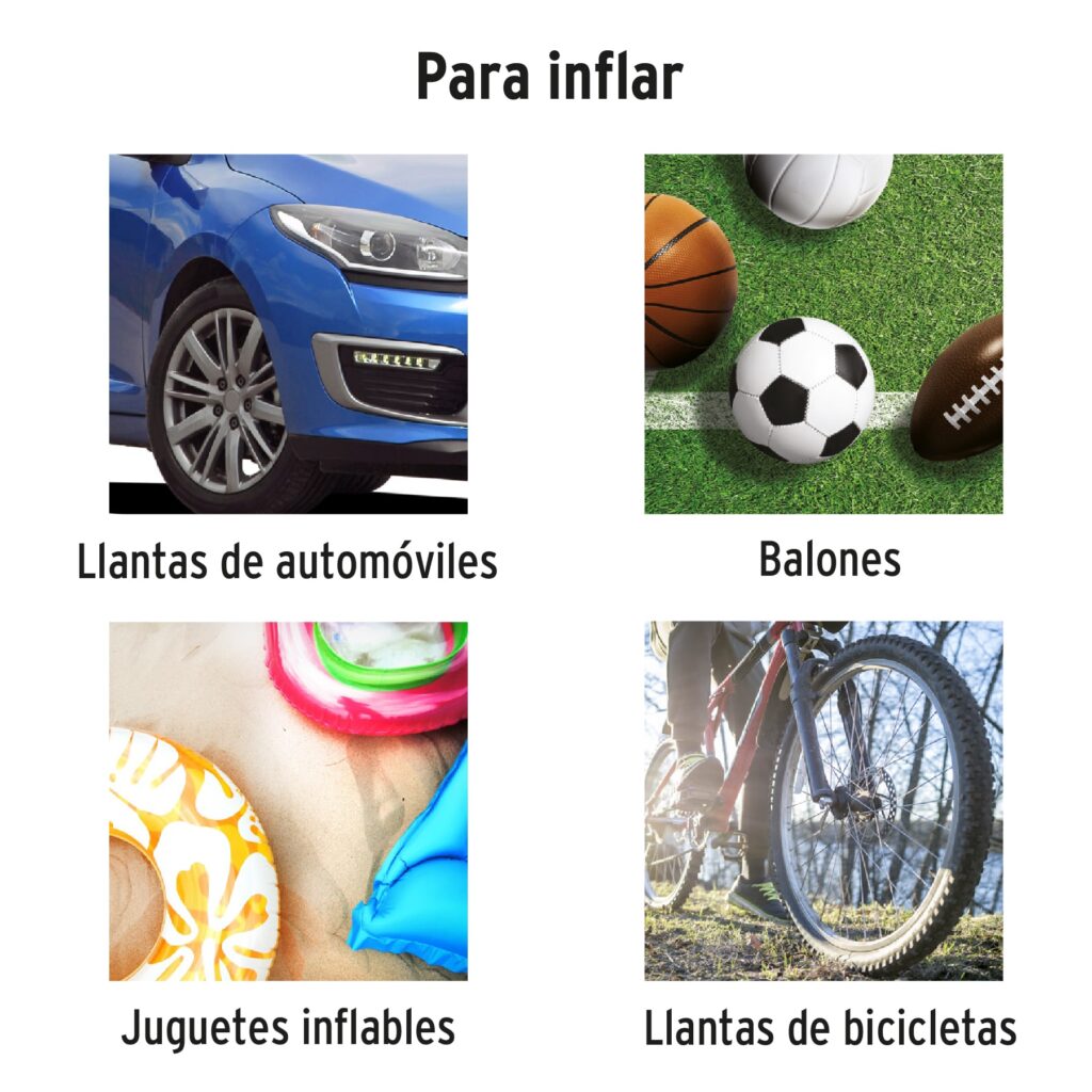 Compresor De Aire 12V Portatil, Incluye Maletin