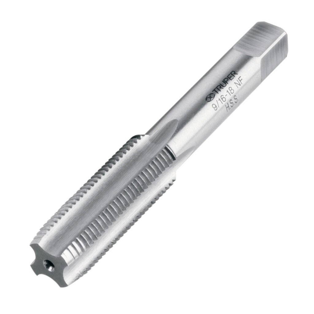 Machuelo Semiconico 9/16X18 Unf Estuche Individual Truper 11422