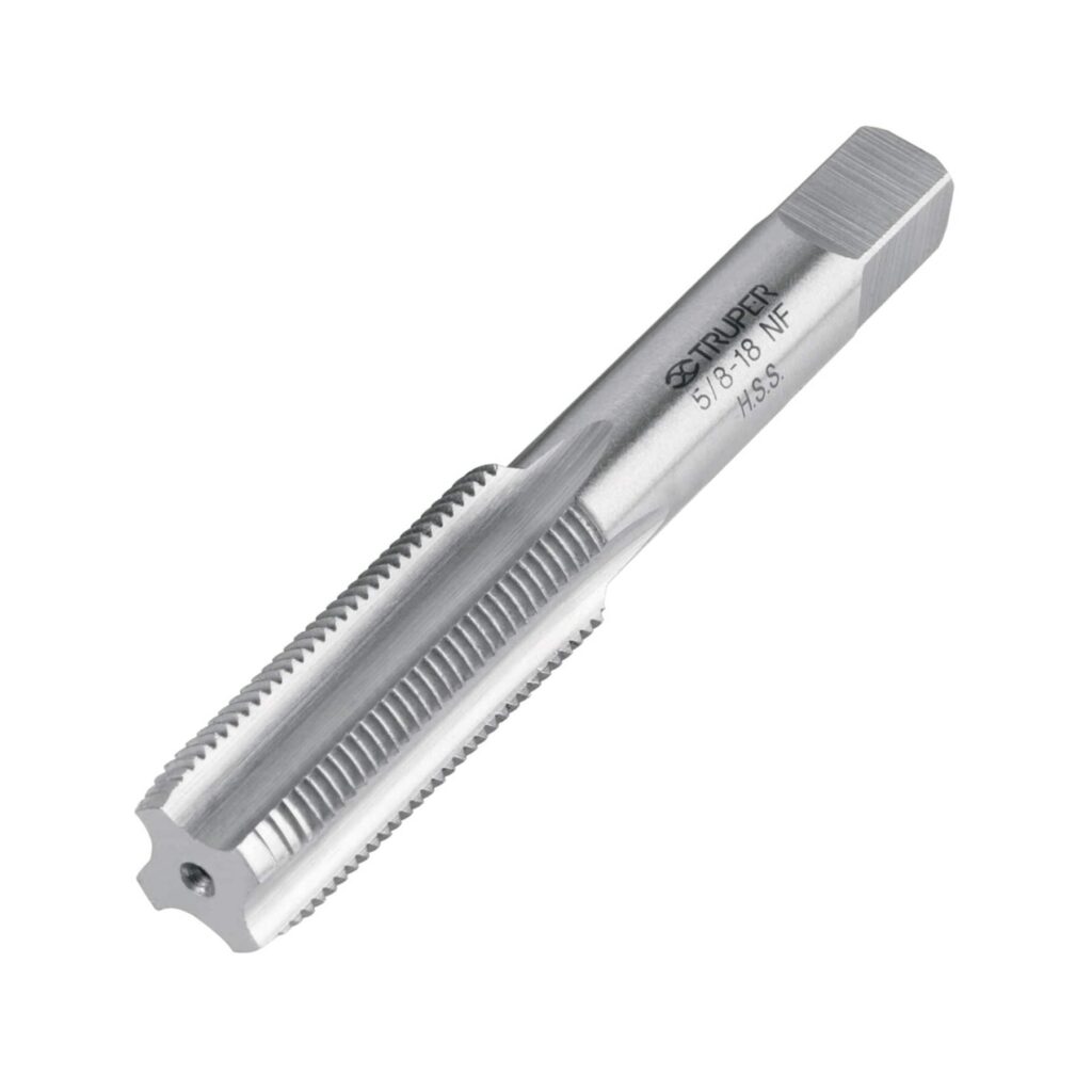Machuelo Semiconico 5/8X18 Unf Estuche Individual Truper 11424