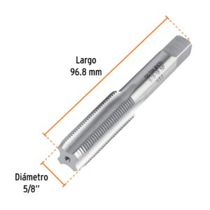 Machuelo Semiconico 5/8X18 Unf Estuche Individual Truper 11424: imagen 3