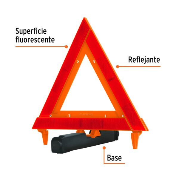 Triangulo De Seguridad De 29Cm De Alto Con Estuche - Image 2