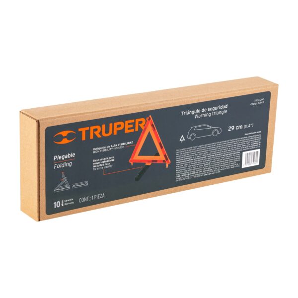 Triangulo De Seguridad De 29Cm De Alto Con Estuche - Image 4