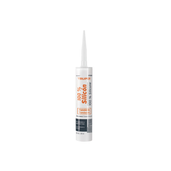 Sellador Transparante 100% Silicon Truper 17559
