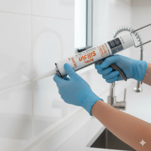 Sellador Transparante 100% Silicon Truper 17559: imagen 3