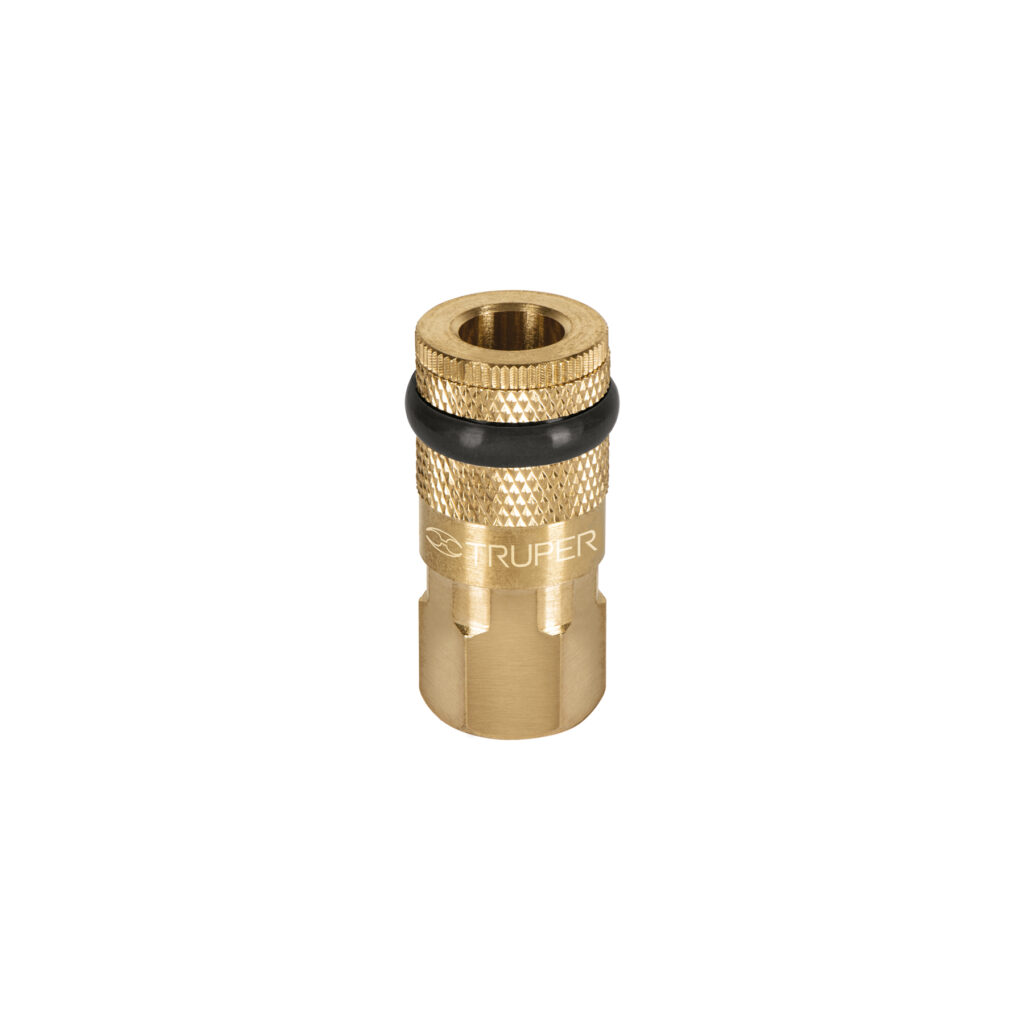 Cople Rapido Hembra Cuerda 1/4 Npt Truper 19084