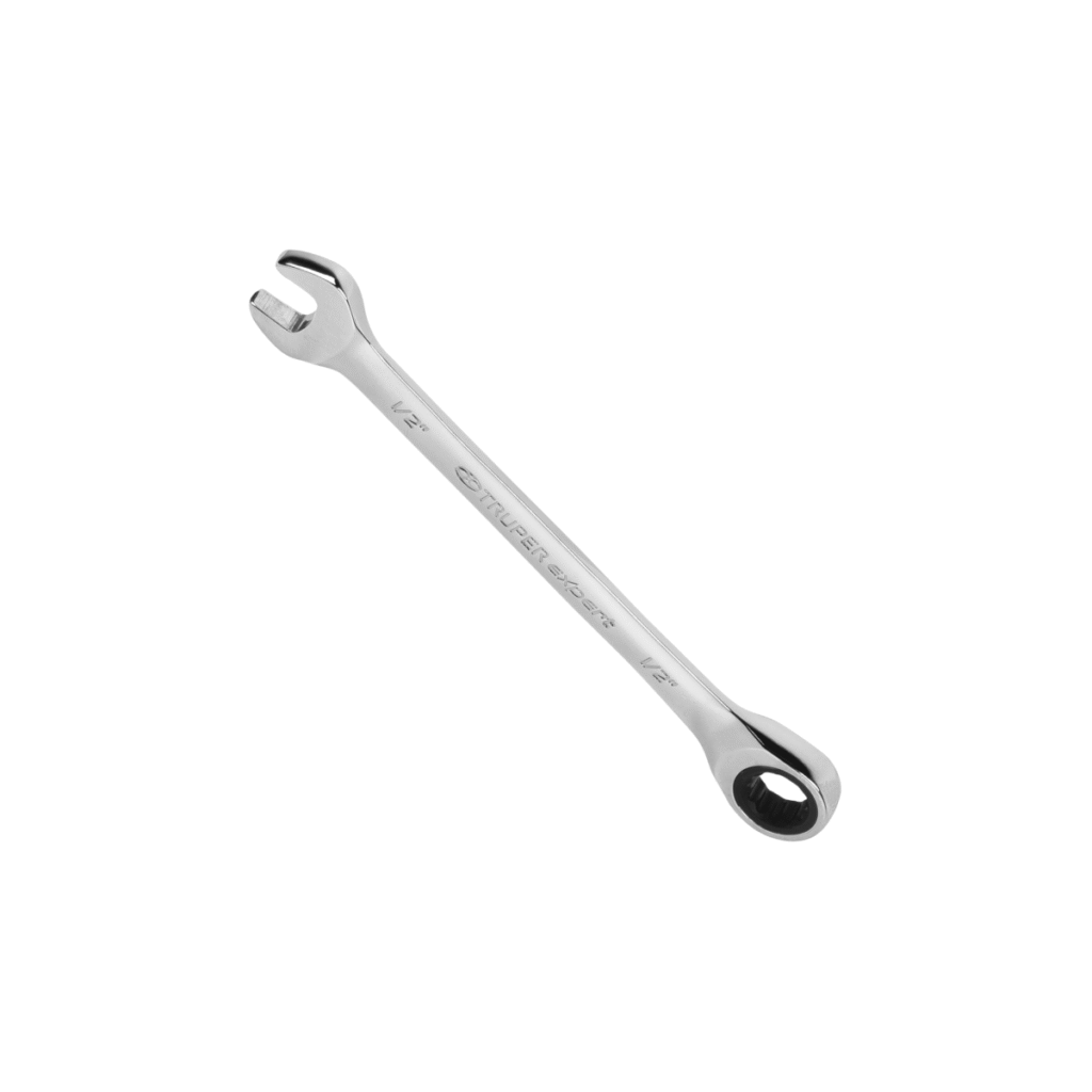 Llave Combinada Con Matraca 1/2 X 173 Mm Largo Expert Truper 15738