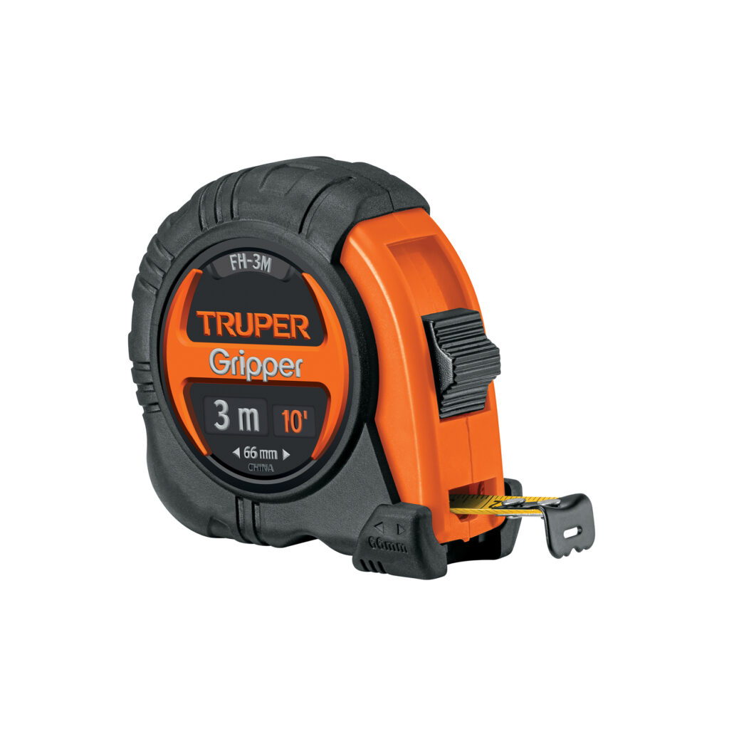 Flexometro Gripper  Contra Impacto 3M Cinta 13Mm Truper 14577