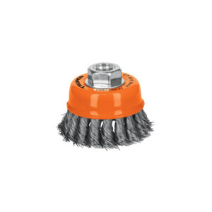 Carda Copa 3" Alambre Trenzado Fino Eje -11 14186