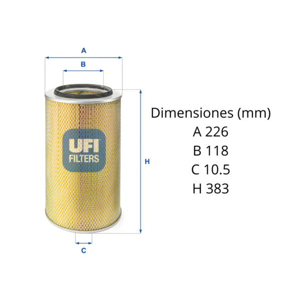 Filtro Ufi 27.805.00 - Image 2