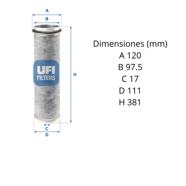 Filtro Ufi 27.129.00 - Image 2