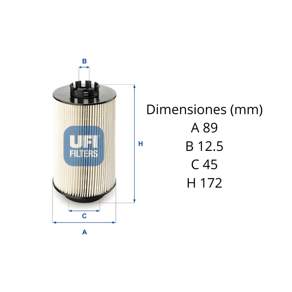 Filtro Ufi 26.011.00