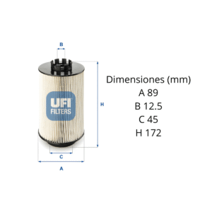 Filtro Ufi 26.011.00: imagen 2