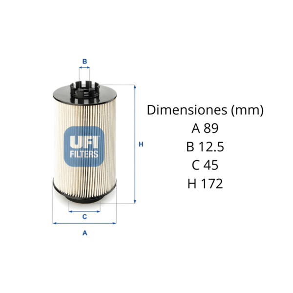 Filtro Ufi 26.011.00 - Image 2