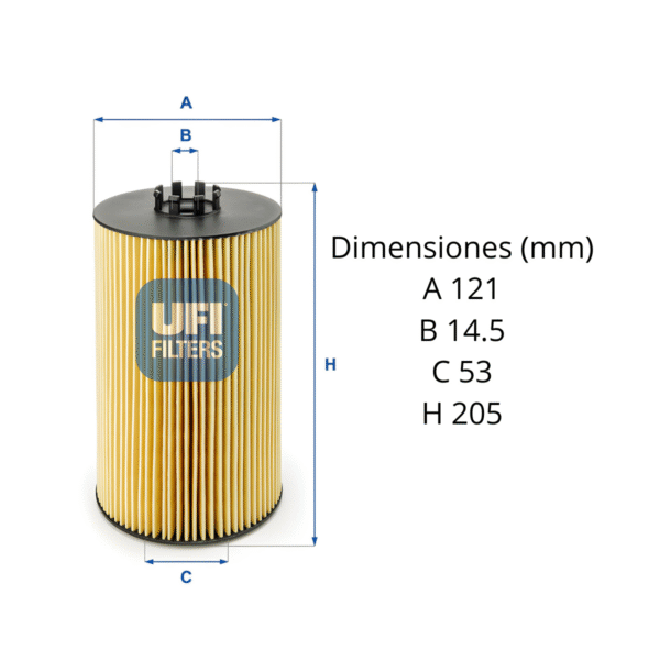 Filtro Ufi 25.046.00 - Image 2