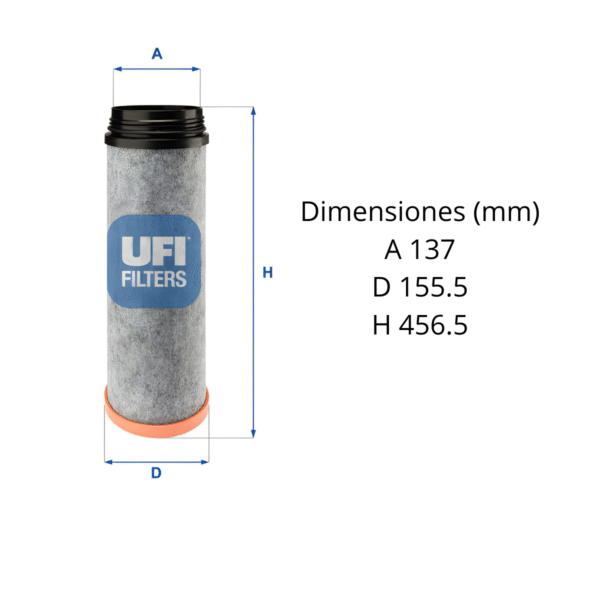 Filtro Ufi 27.616.00 - Image 2