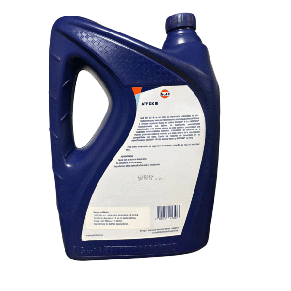 Aceite Transmisión Automática Gulf ATF DX3 4.73 L - Image 2