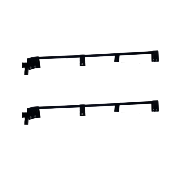 Colgador De Lodera Varilla Recto Simple Negro
